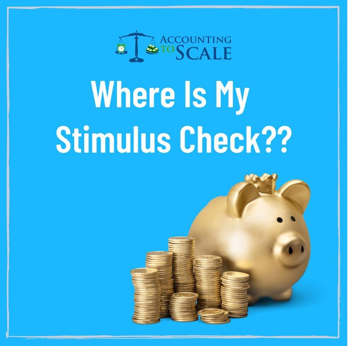 WHERE IS MY STIMULUS? Accounting To Scale